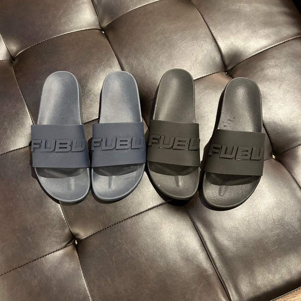 Women’s FUBU slides